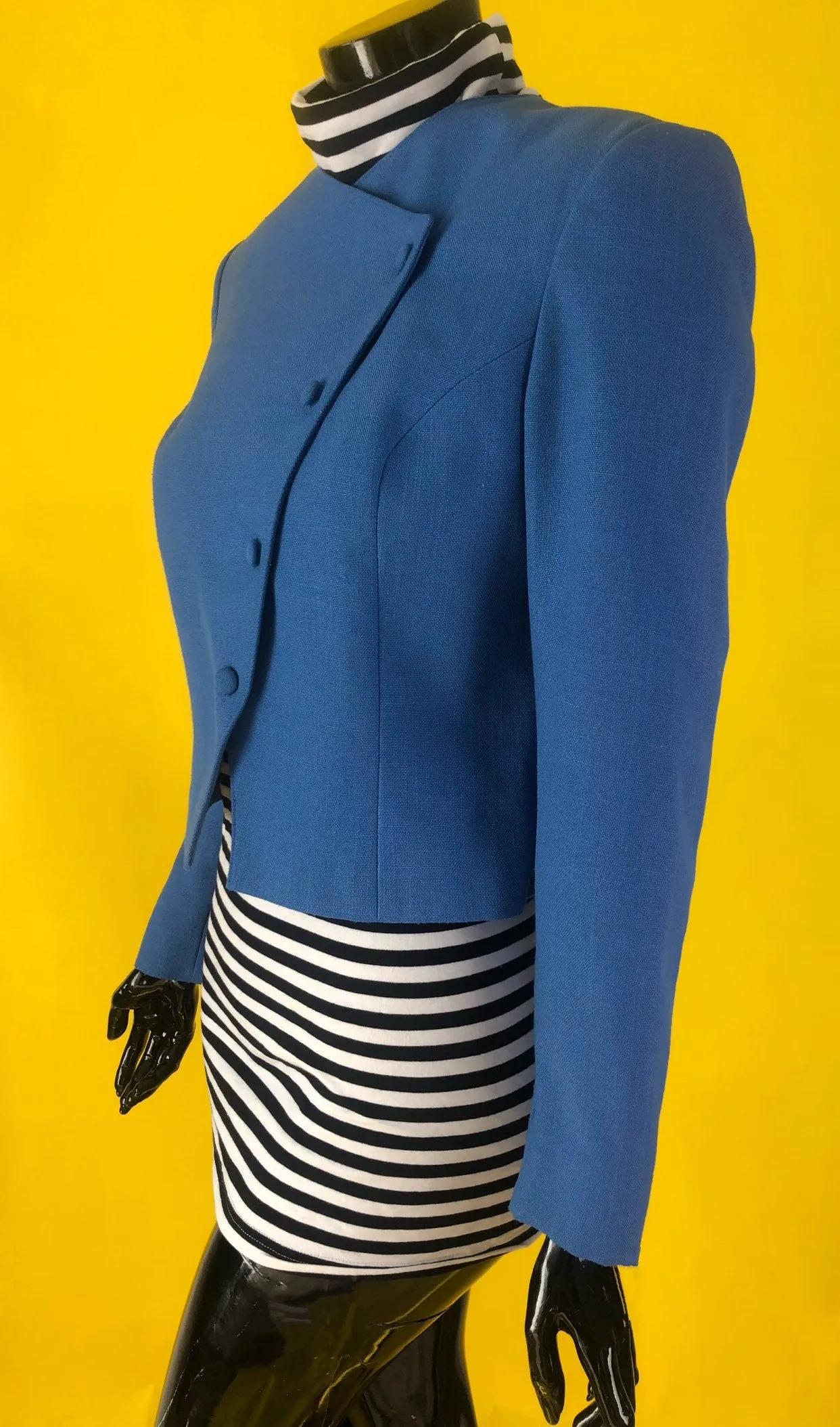 1980s Vintage Cropped Blazer