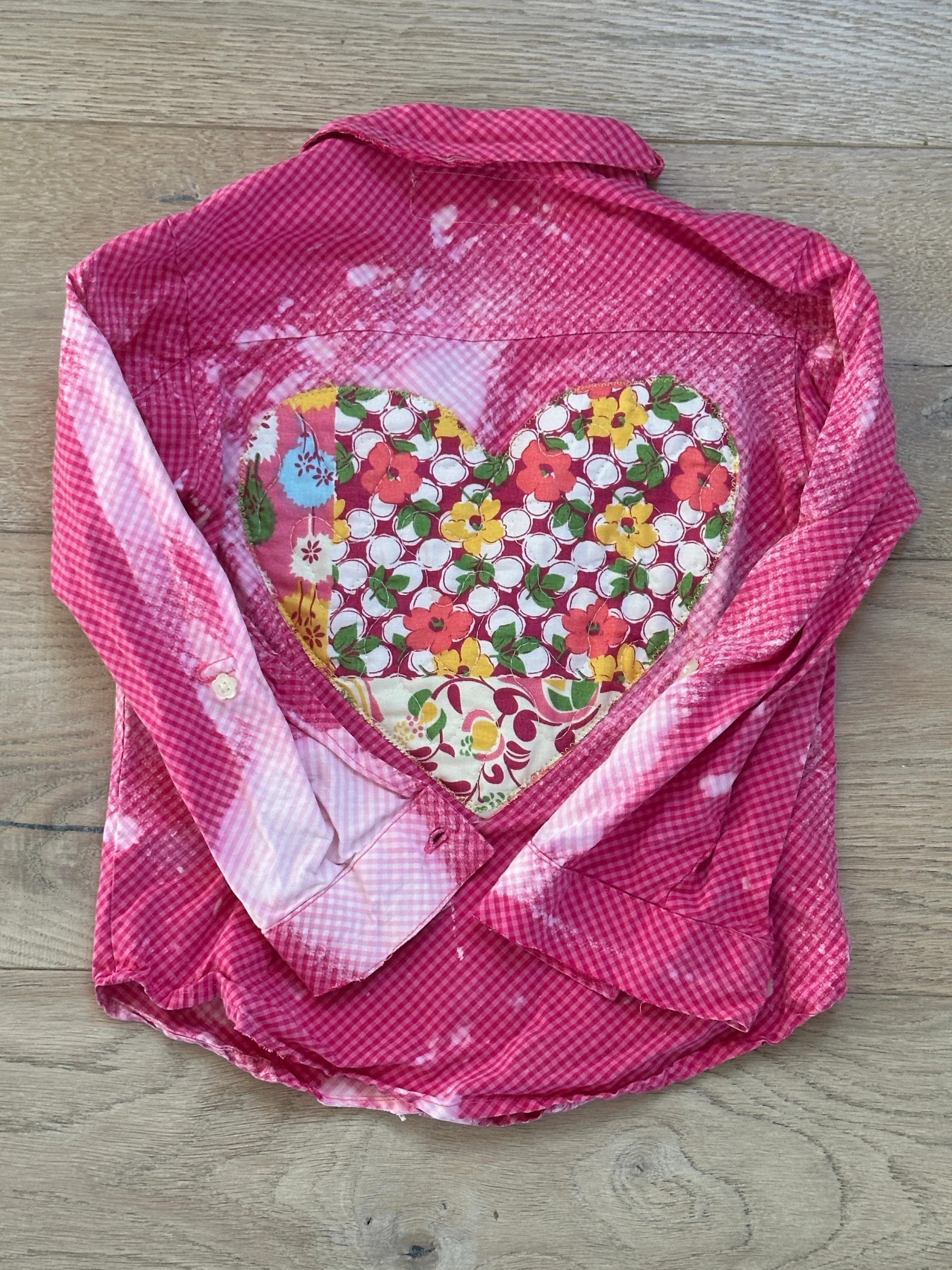 4T Quilted Heart Shirt