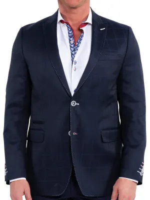 Blazer Bethoven PlaidBB Blue