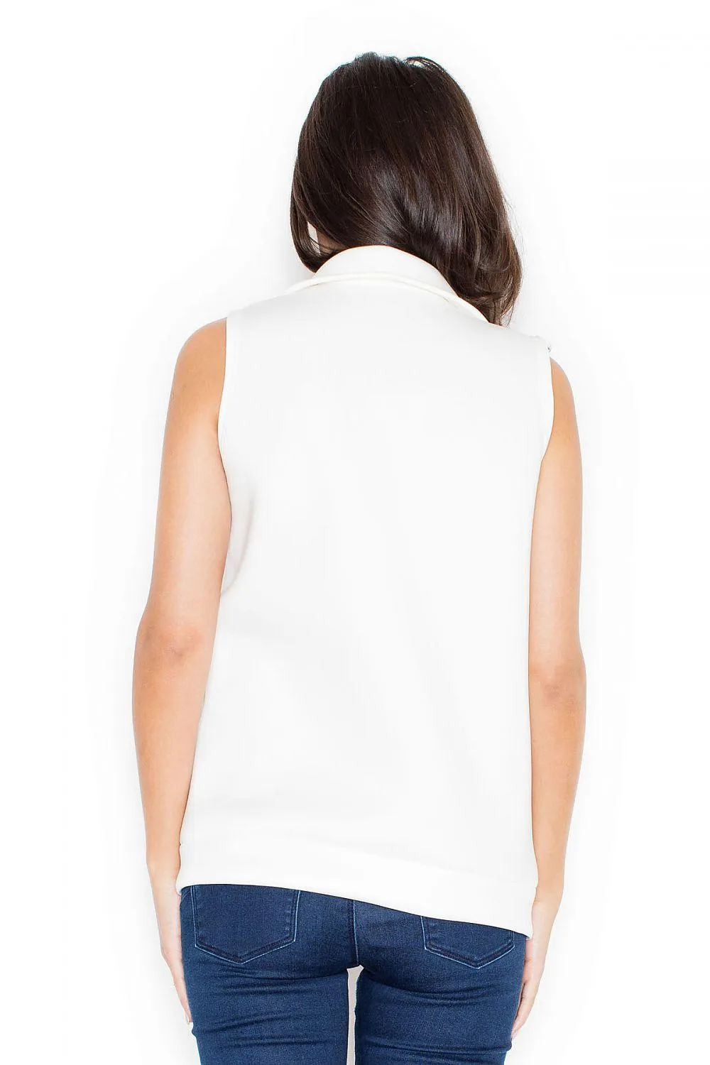 Chic Sporty Sleeveless Gilet with Classic Lapel - Katrus Vest