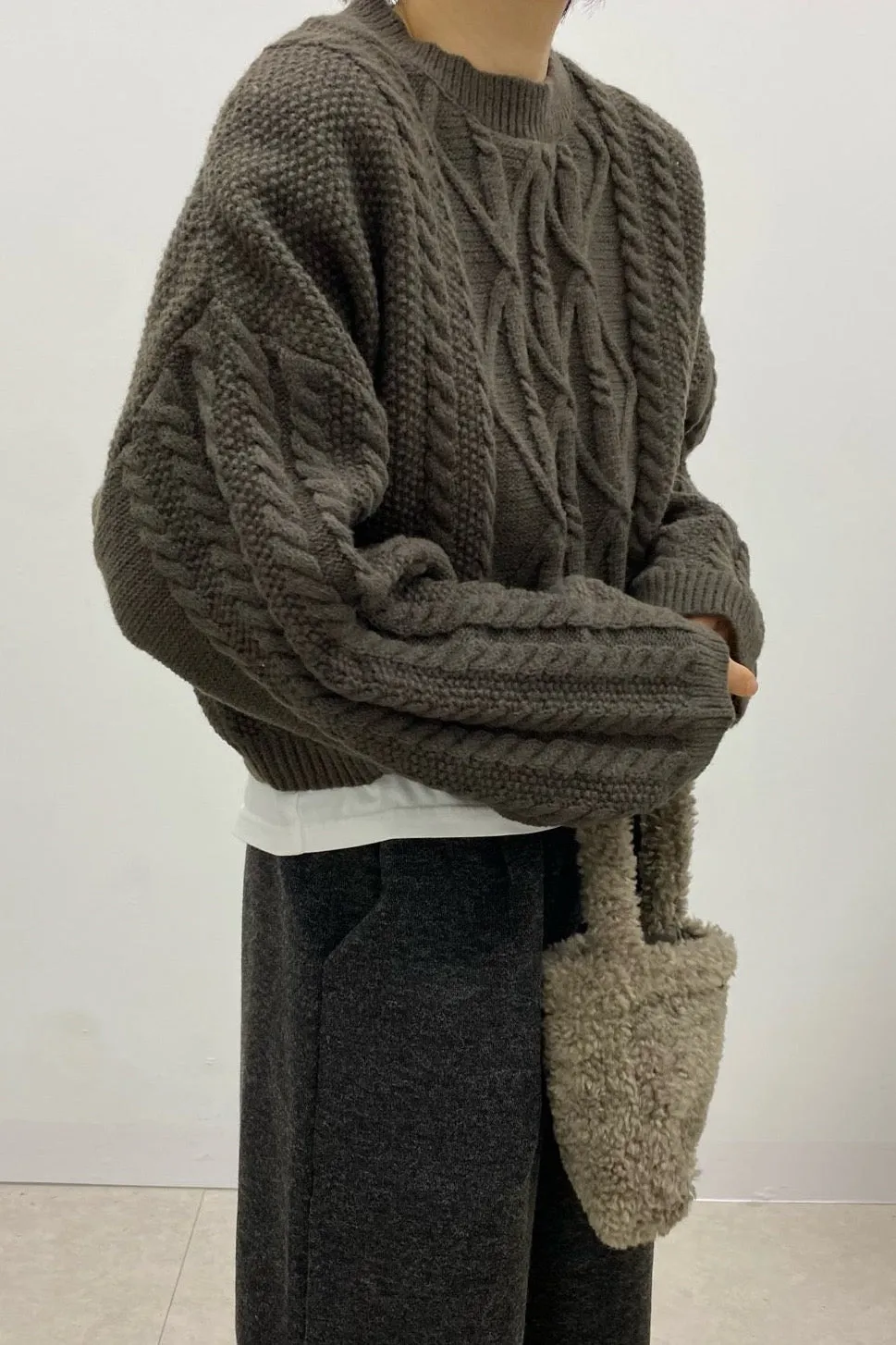 Chunky Cable Knit Sweater