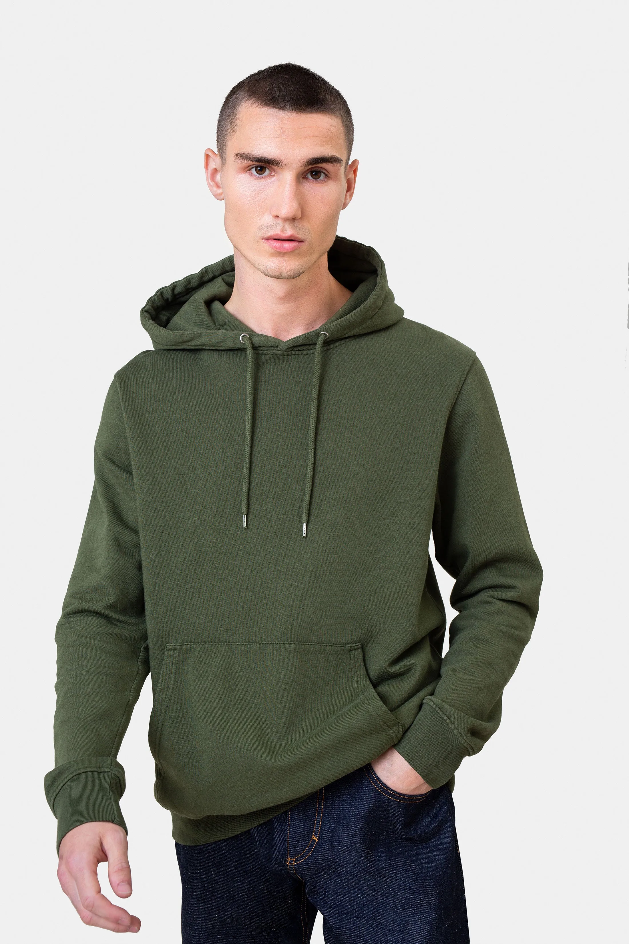 Classic Organic Hood - Desert Khaki