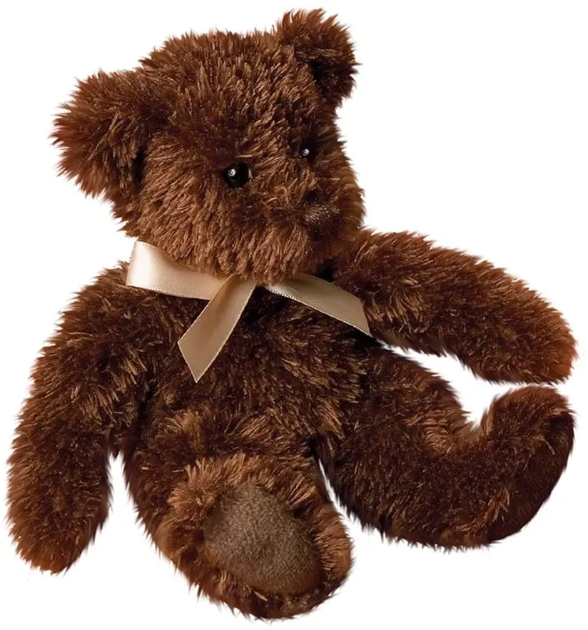 Douglas Bear Chocolate Fuzzy 6"