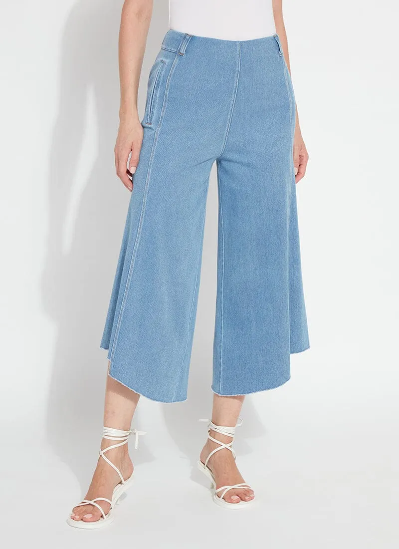 Echo Denim Culottes (23" Inseam)