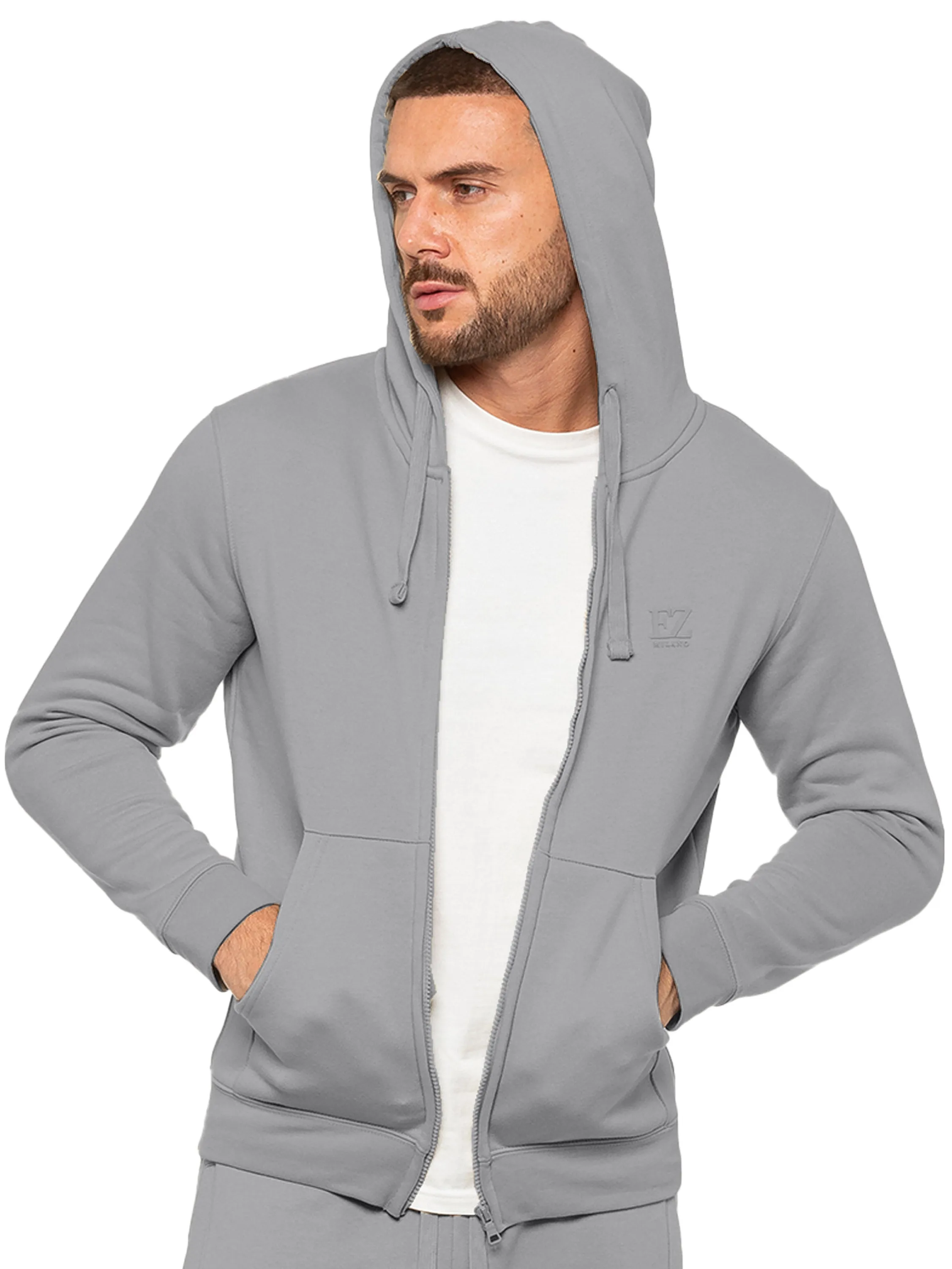 Enzo | Mens Zip Hoodie