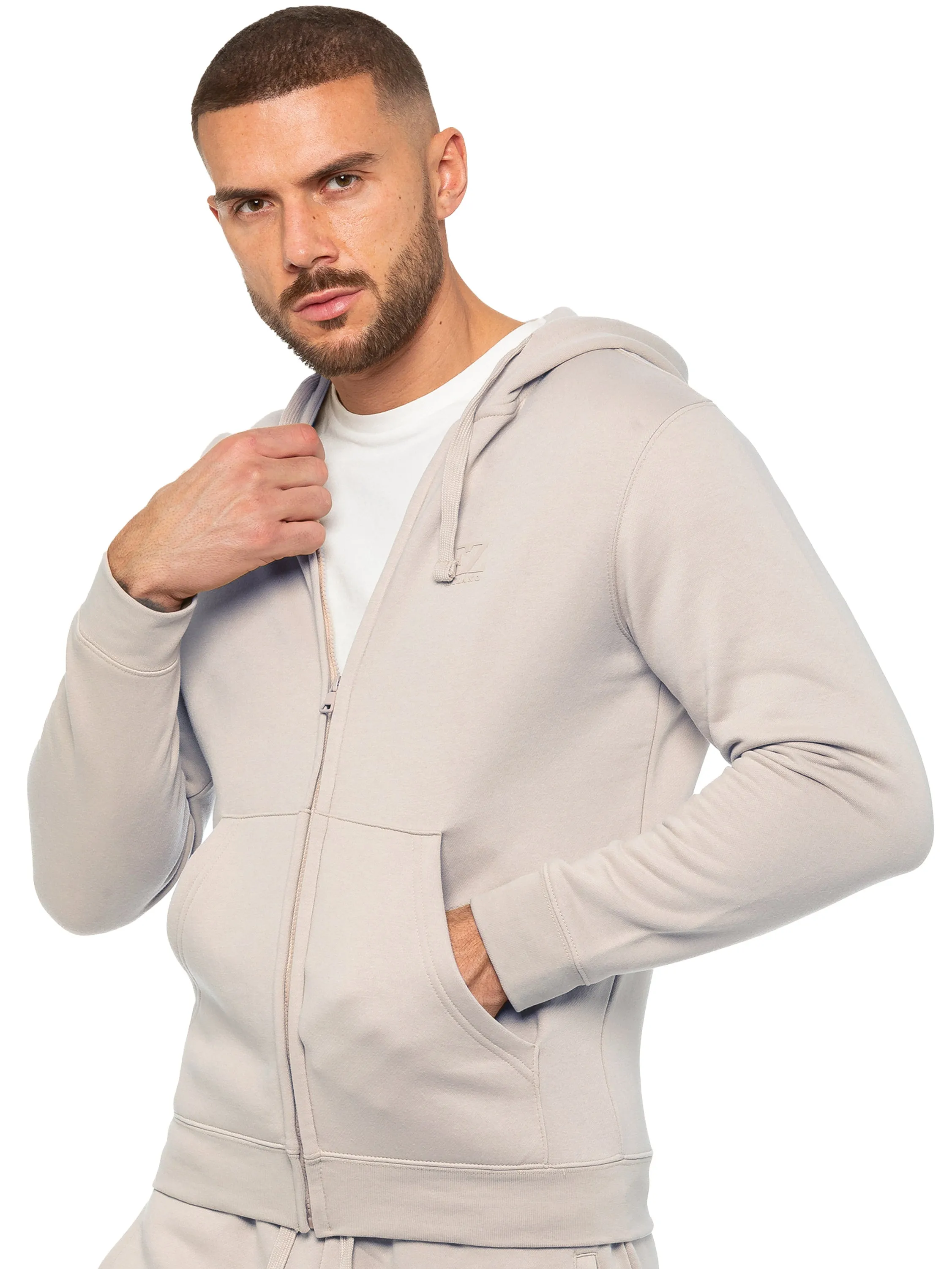 Enzo | Mens Zip Hoodie