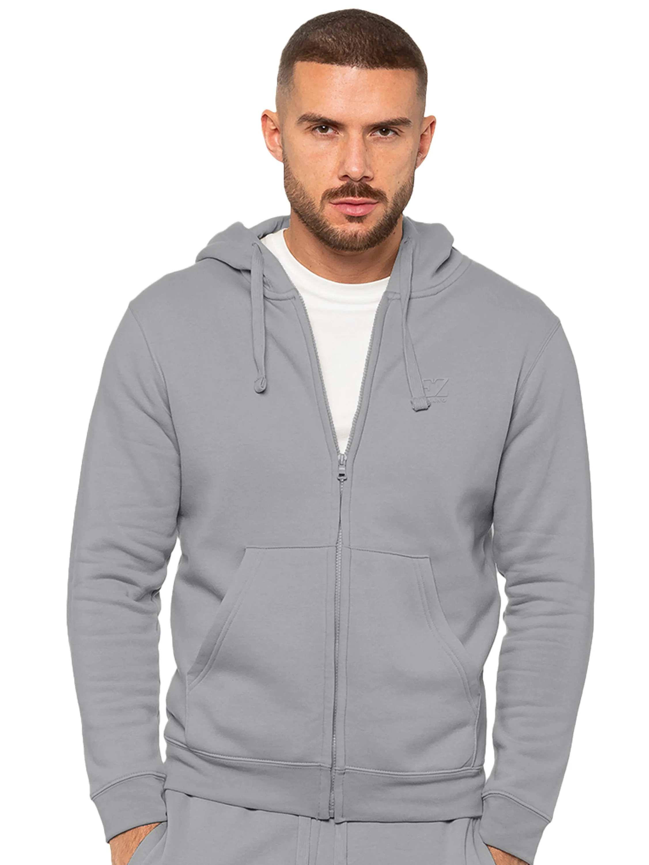 Enzo | Mens Zip Hoodie