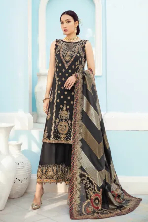 Fancy Black Salwar Kameez in Premium Chiffon #PF468