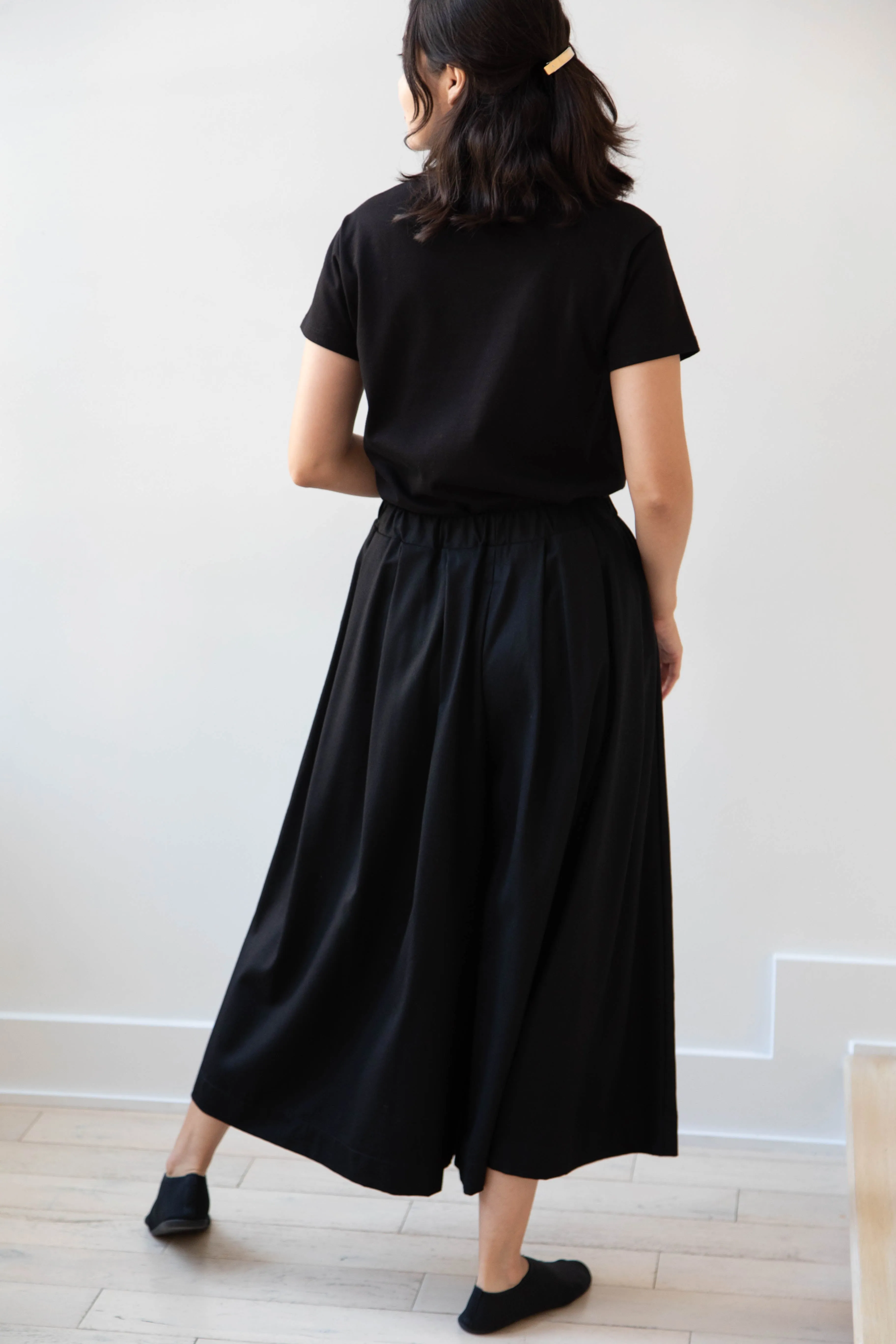 Gallego Desportes | Wool Culottes in Black