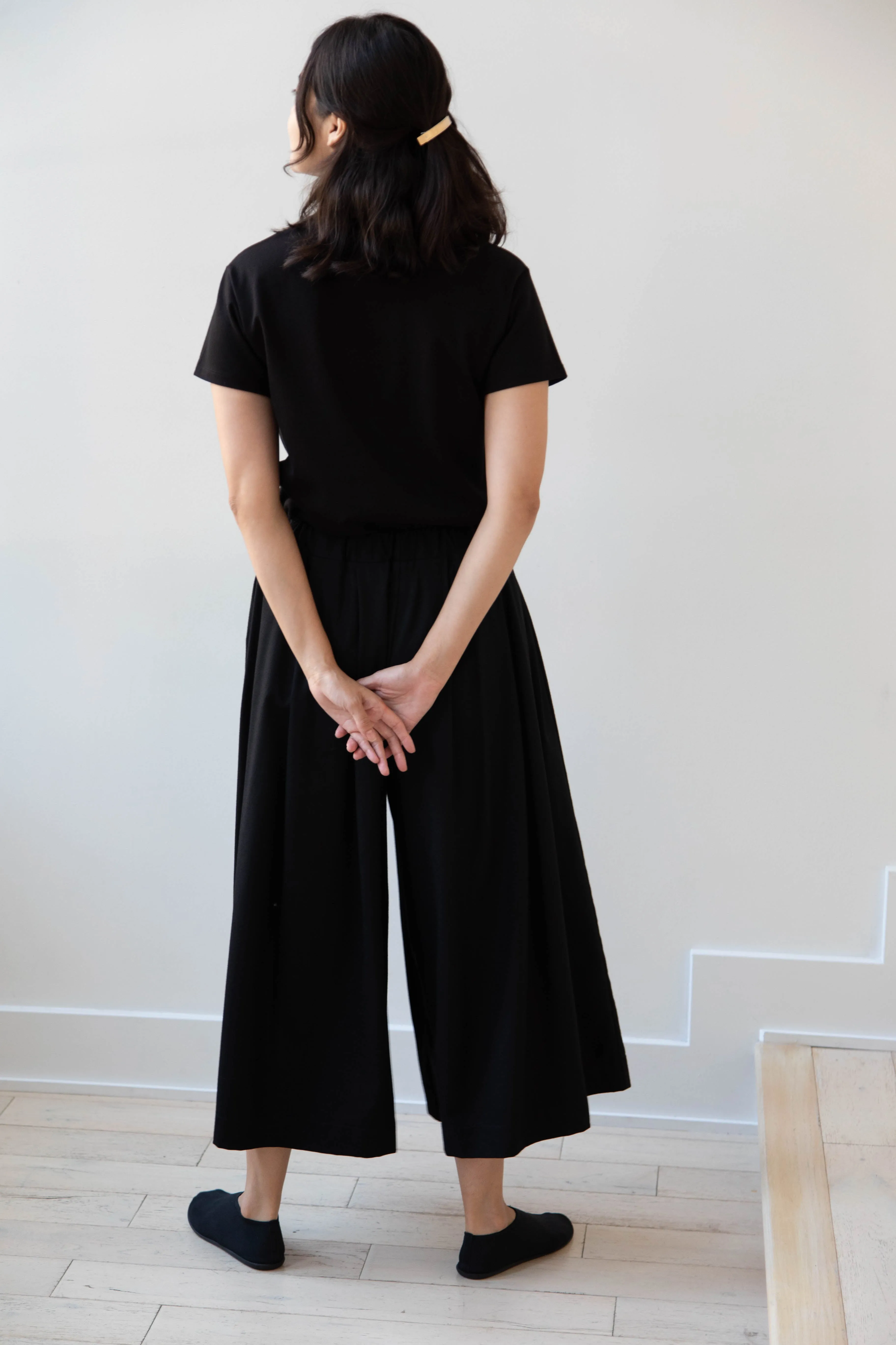 Gallego Desportes | Wool Culottes in Black