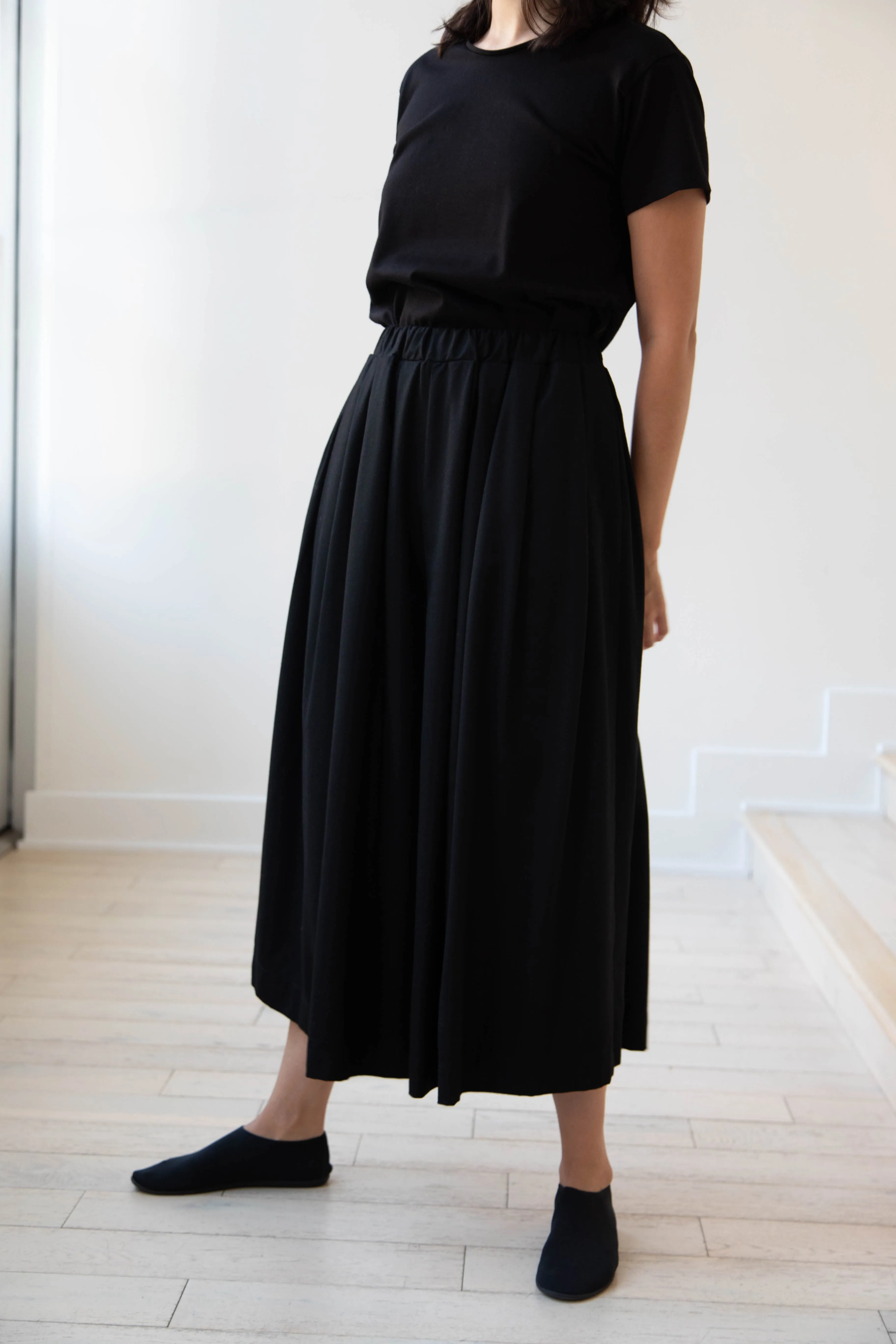 Gallego Desportes | Wool Culottes in Black