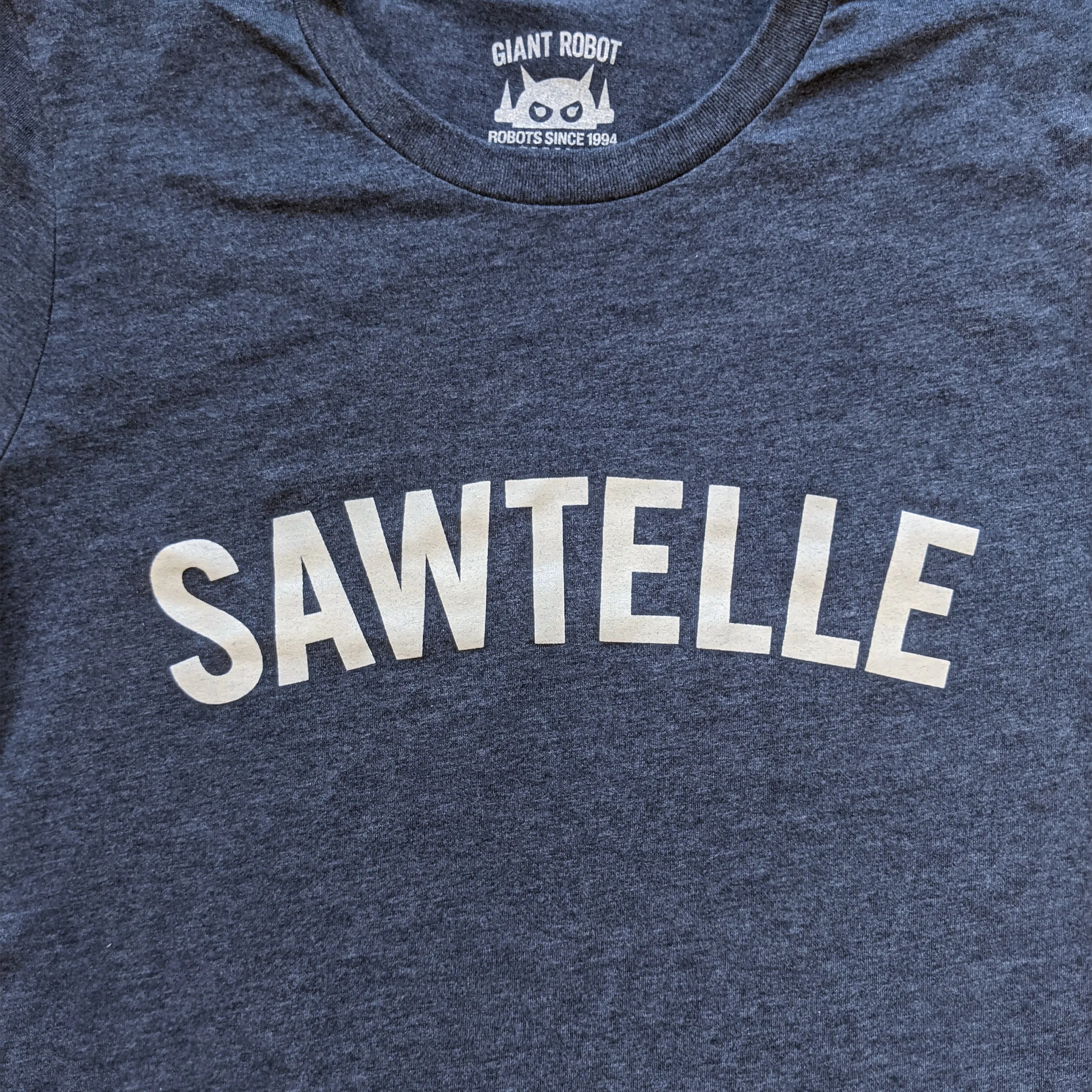 Giant Robot - Sawtelle T-shirt (Heather Blue)