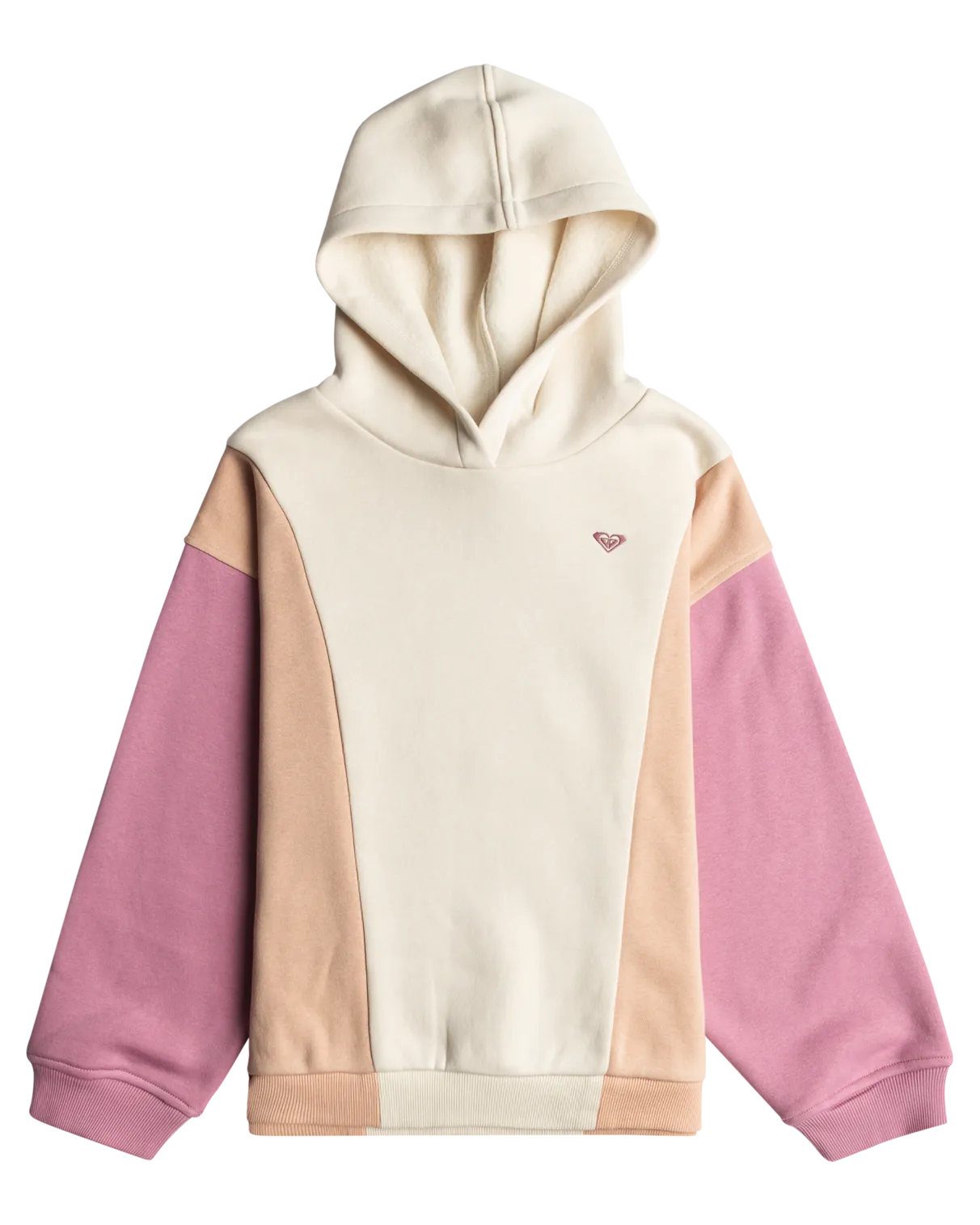 Girls Burnie Hoodie in Parchment