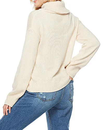 High Neck Thick Long Sleeve Sweater