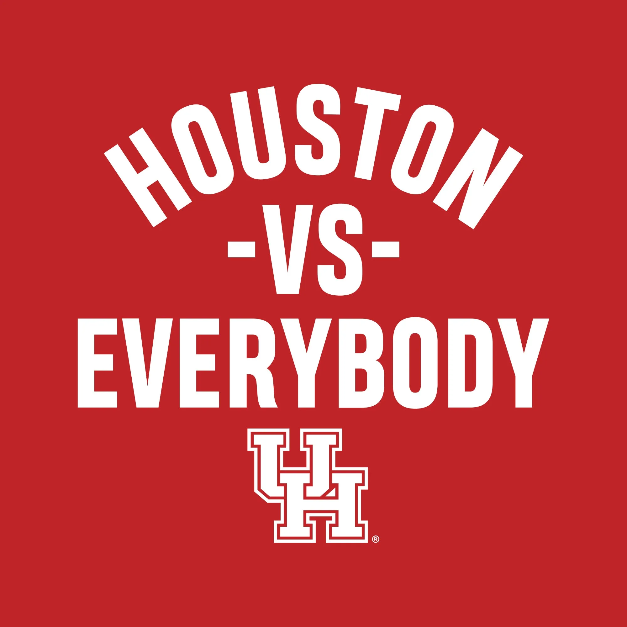 Houston Vs Everybody Hoodie - Red