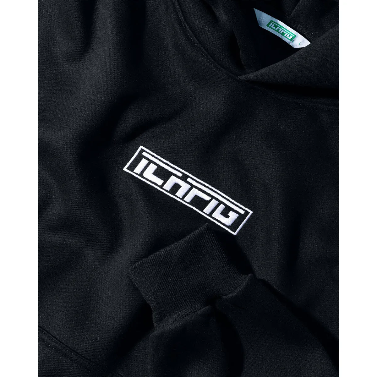 Ichpig - Strike Cordless Hoodie Black/White