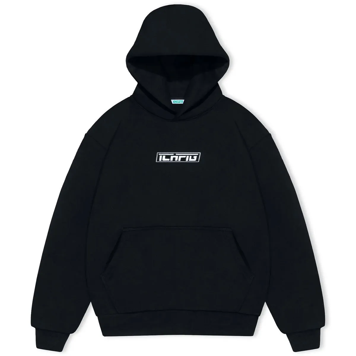 Ichpig - Strike Cordless Hoodie Black/White