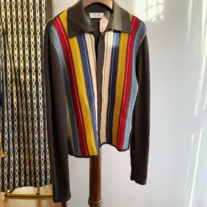 Italy Vintage Colourful Knit Cardigan