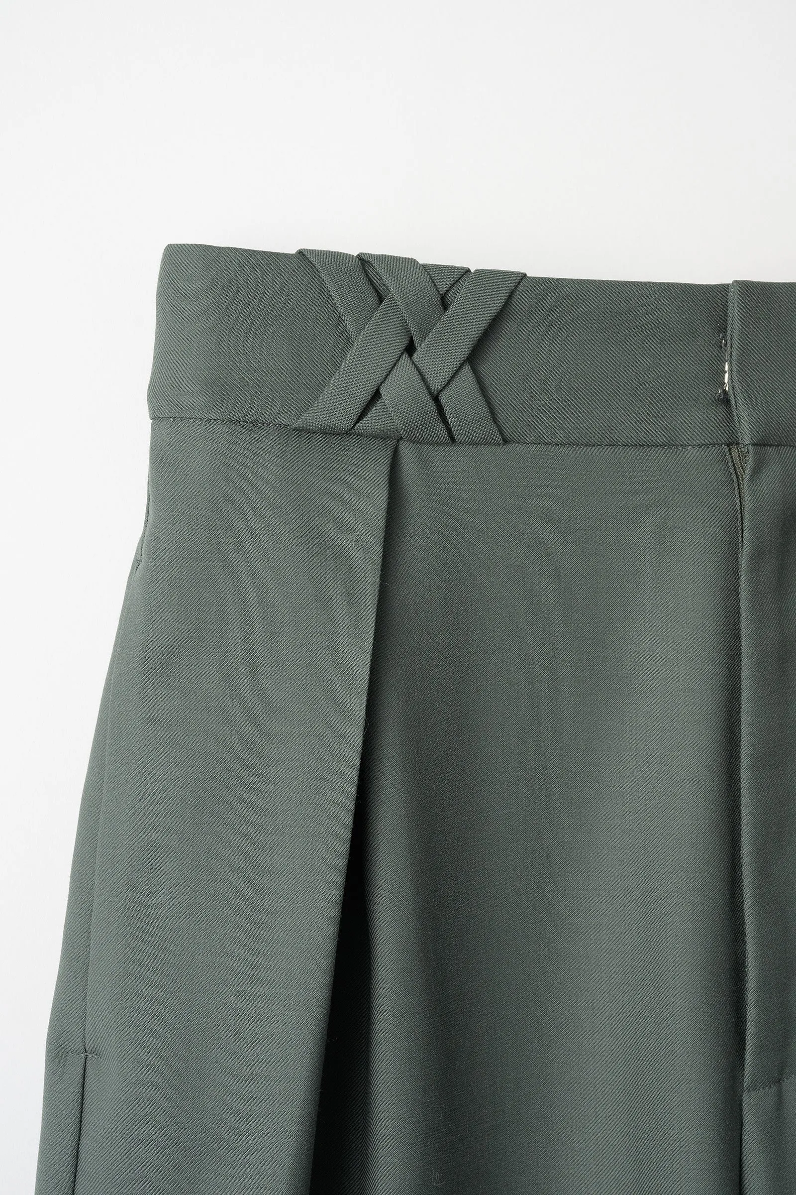 Ivy wool culottes (Khaki)