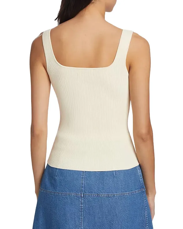 Jules Knit Top (Chalk)