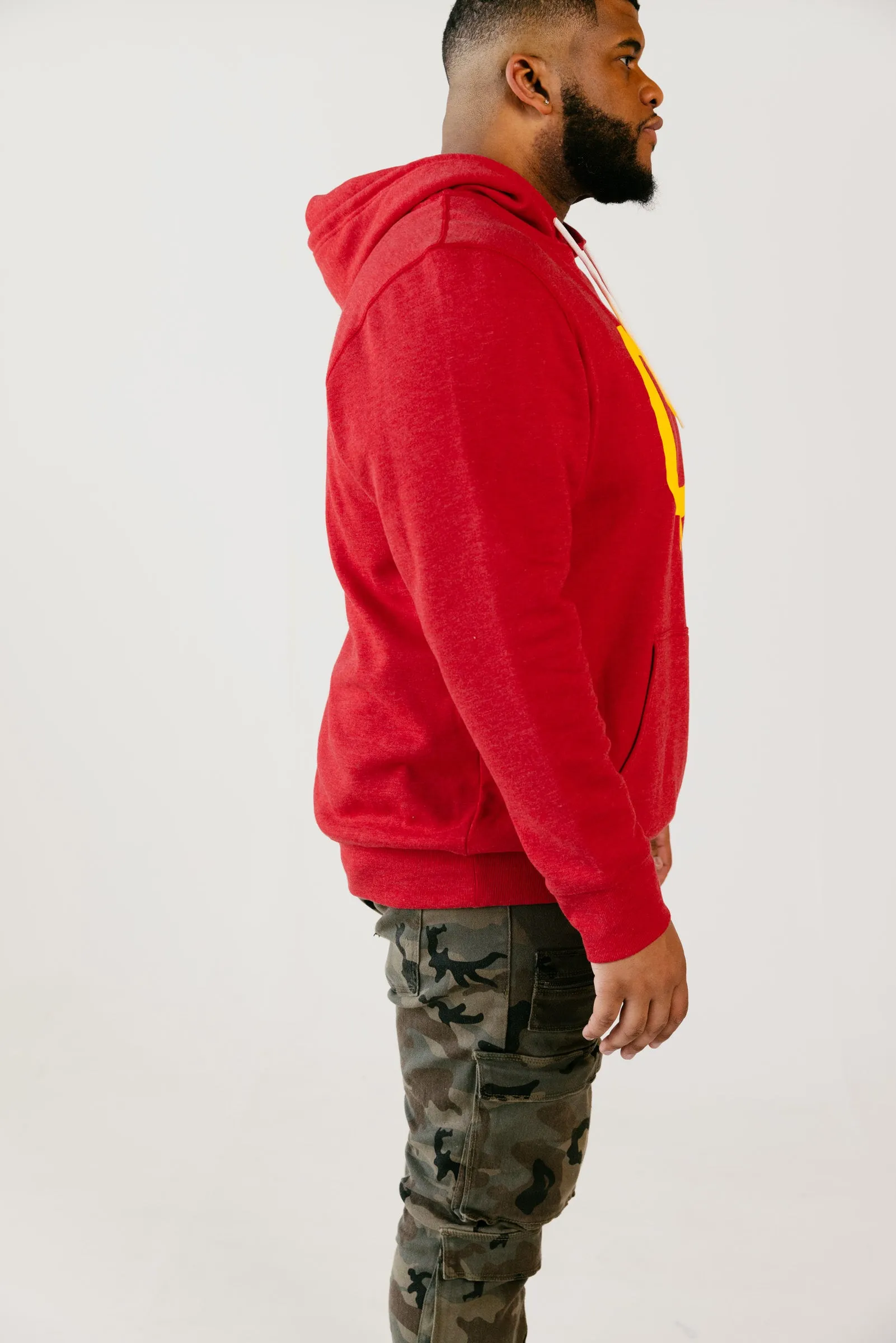 KC Block Red Hoodie