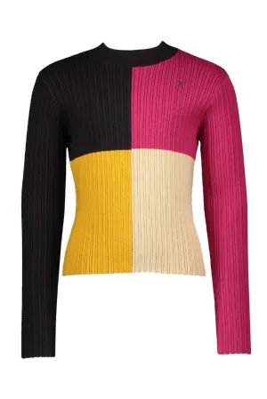 Kuzo Colour Block Knit Top