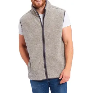 Mens Arctic Storm Gilbert Bonded Sherpa Fleece Gilet