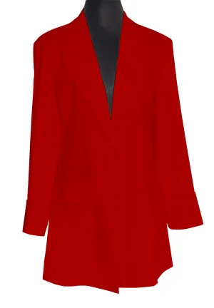 Monochrome - Red Blazer (Red)