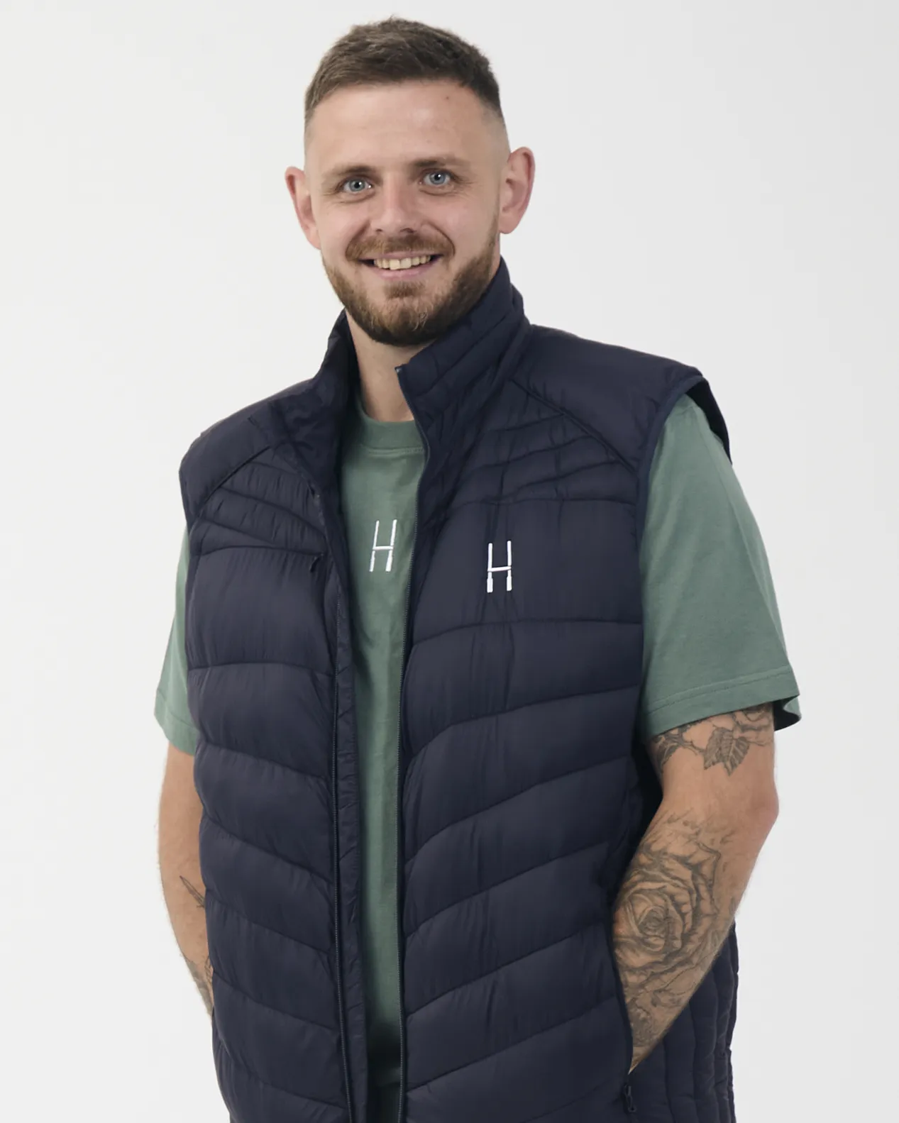 Navy Puffer Gilet - Pre-Order