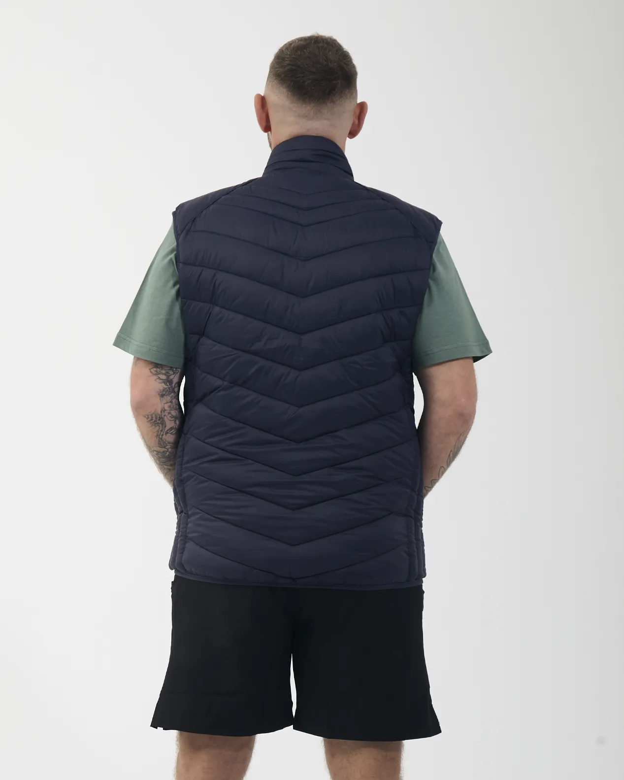 Navy Puffer Gilet - Pre-Order