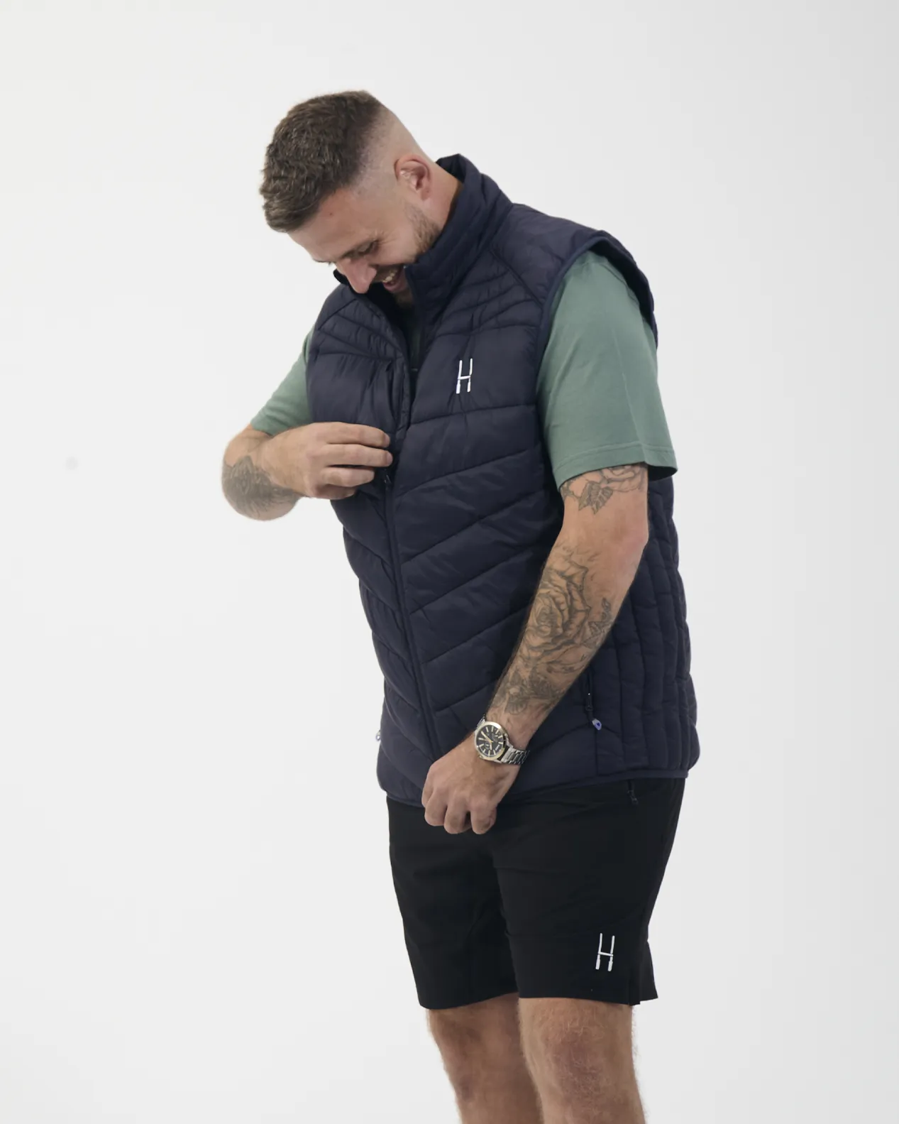 Navy Puffer Gilet - Pre-Order