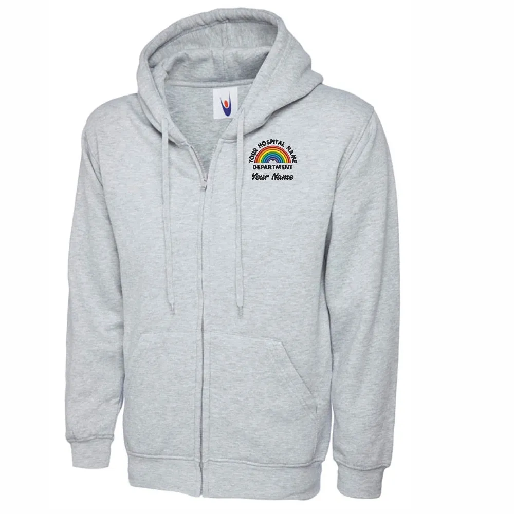 NHS Hospital Rainbow Hoodie