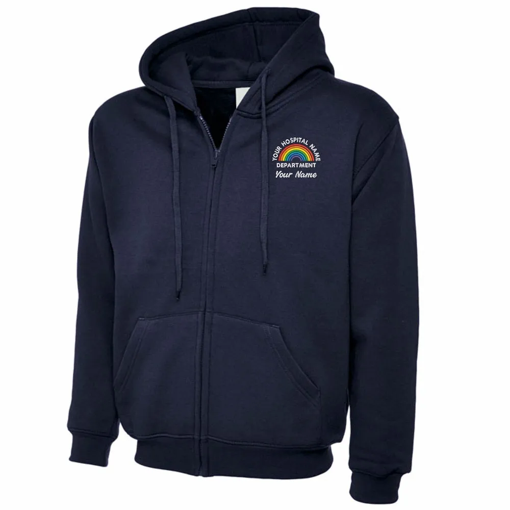 NHS Hospital Rainbow Hoodie