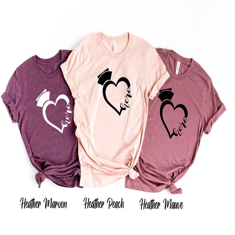 Nurse Heart Hero Shirt, Nurse Hero Shirts, Nurse Shirts