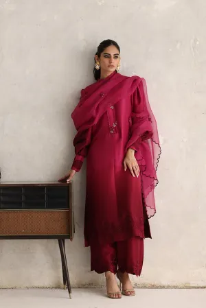 Pakistani Salwar Kameez Online in Magenta Color #PF162