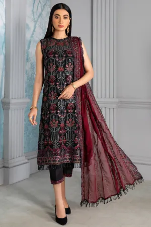 Party Wear Black Dress Pakistani by Designer #PF321