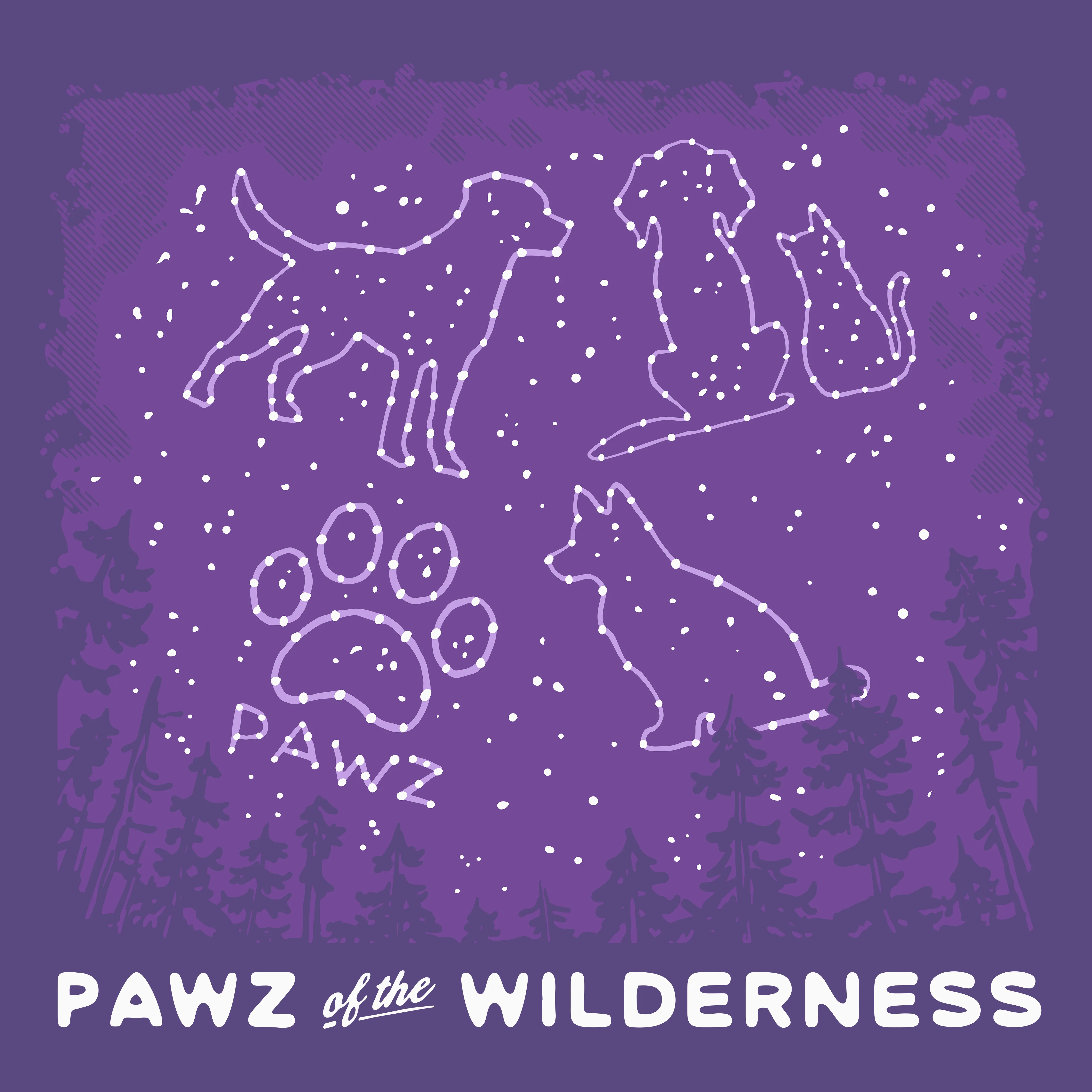 Pawz of The Wilderness (Adult Hoodie)