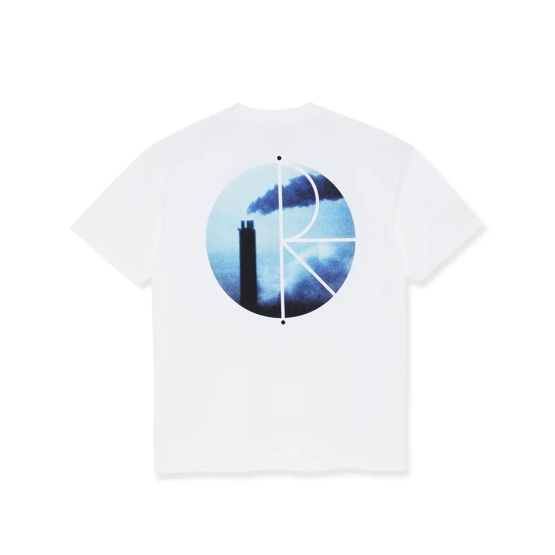 POLAR SKORSTEN FILL LOGO T SHIRT WHITE