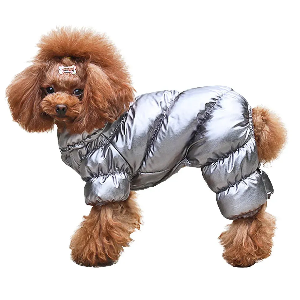 Puppy Cotton Coat - Windproof Winter Clothes for Small Dogs