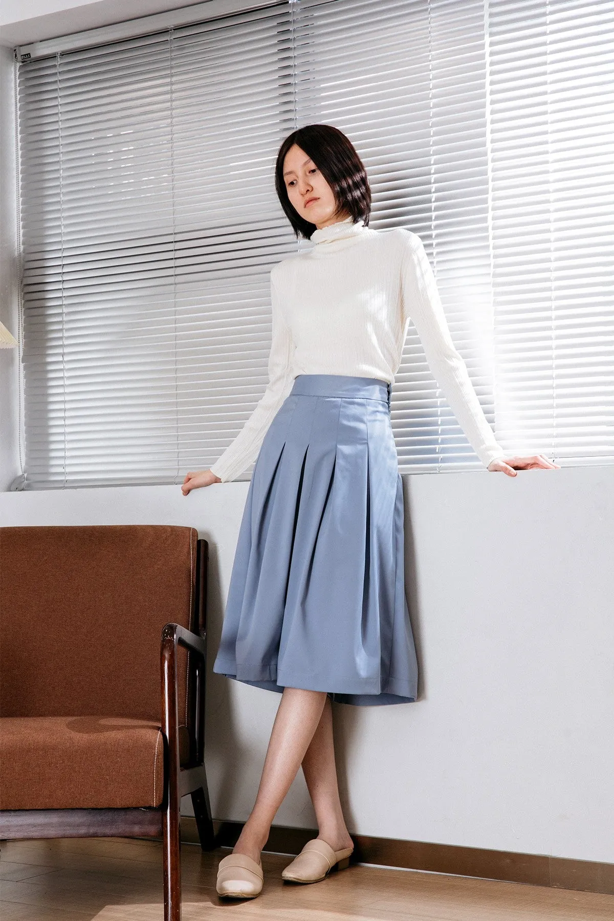 Quintin Pleated Culottes