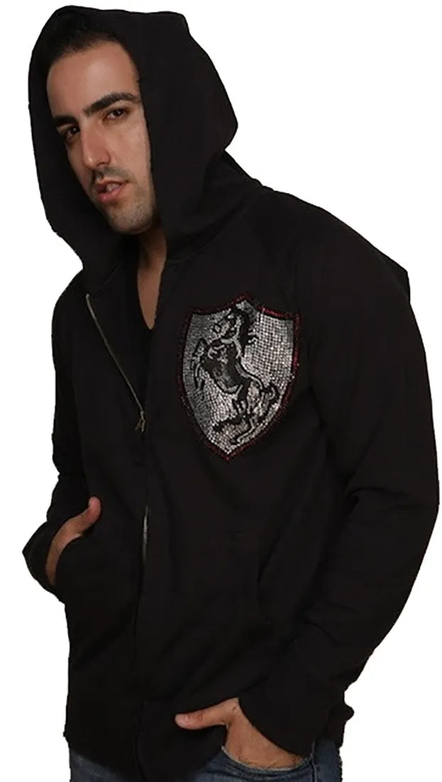 Rawyalty Stallion Hoodie in Black