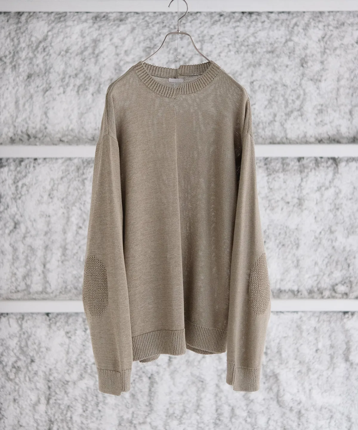 Rebuild Cotton Knit Pullover - Blanc YM