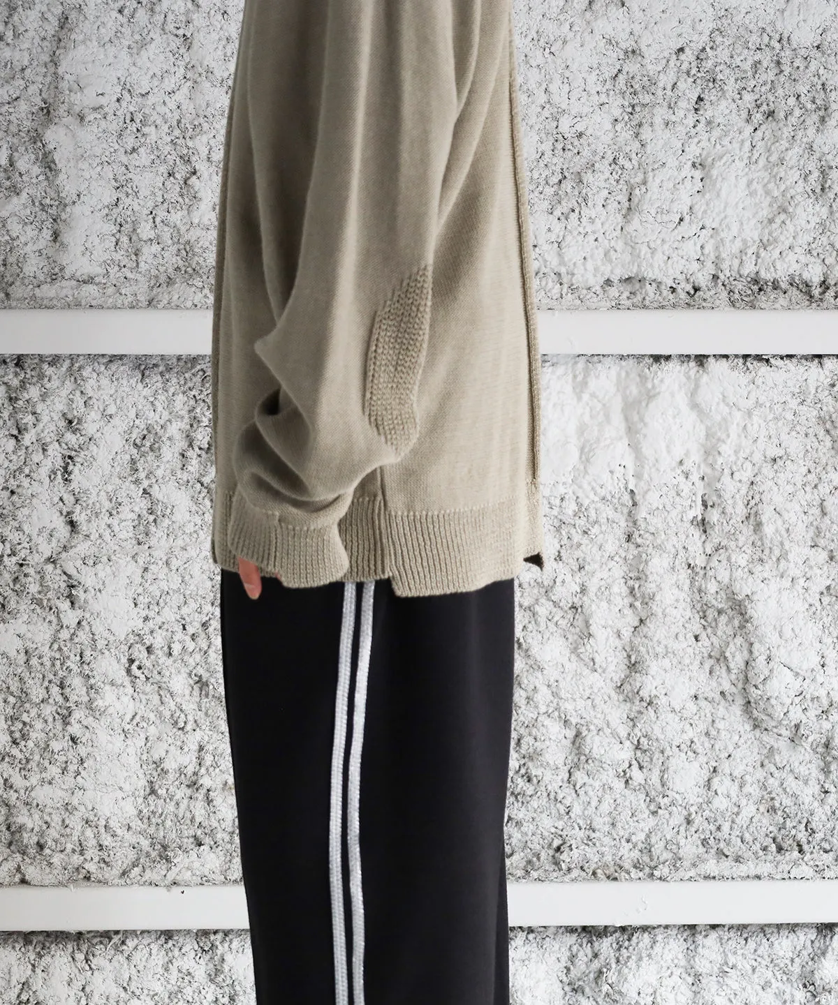 Rebuild Cotton Knit Pullover - Blanc YM