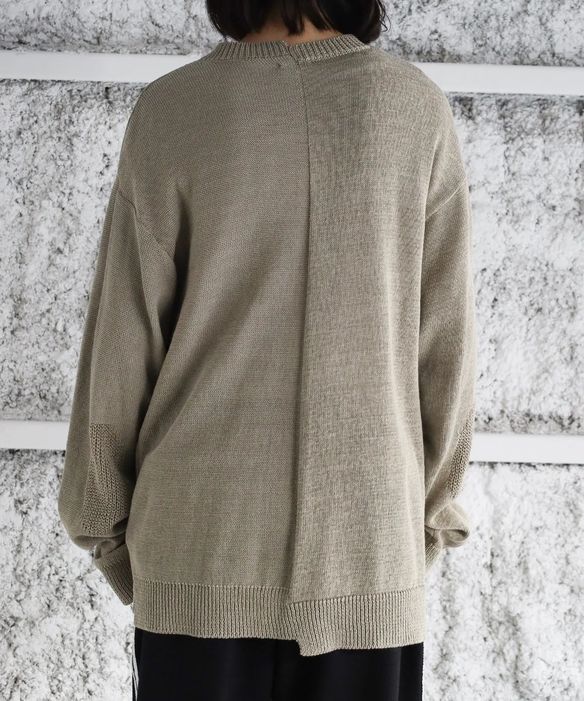 Rebuild Cotton Knit Pullover - Blanc YM