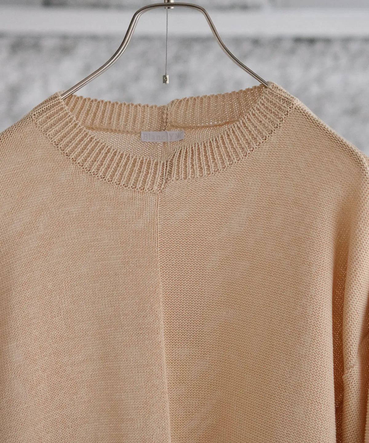 Rebuild Cotton Knit Pullover - Blanc YM