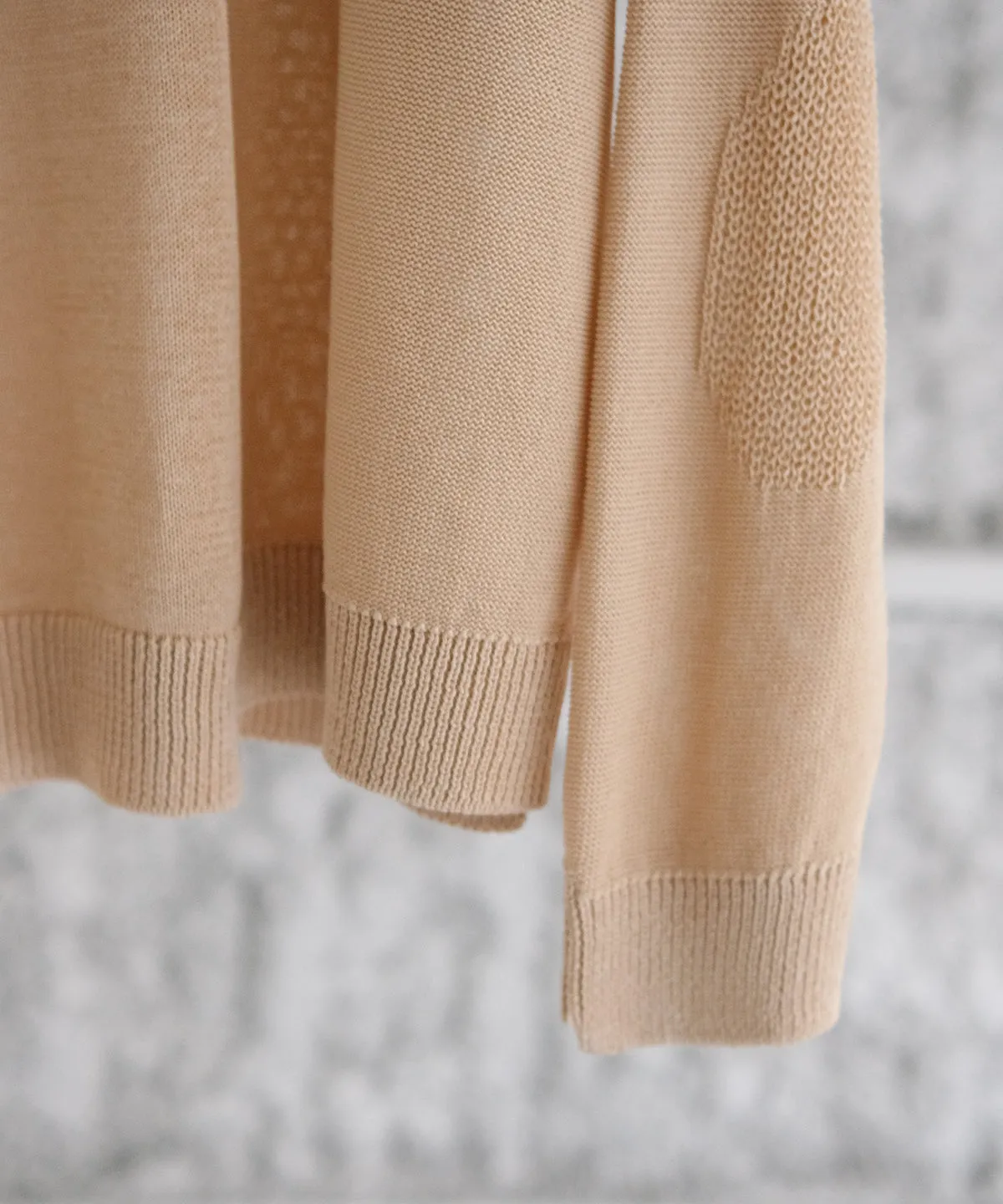 Rebuild Cotton Knit Pullover - Blanc YM