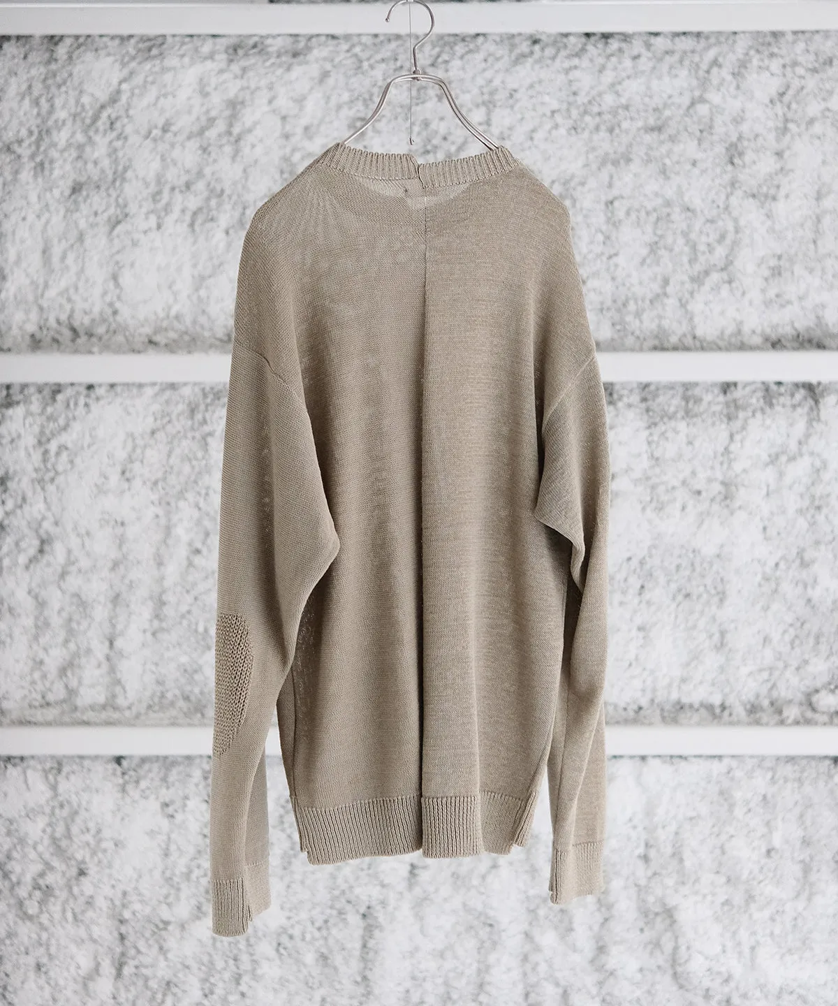 Rebuild Cotton Knit Pullover - Blanc YM