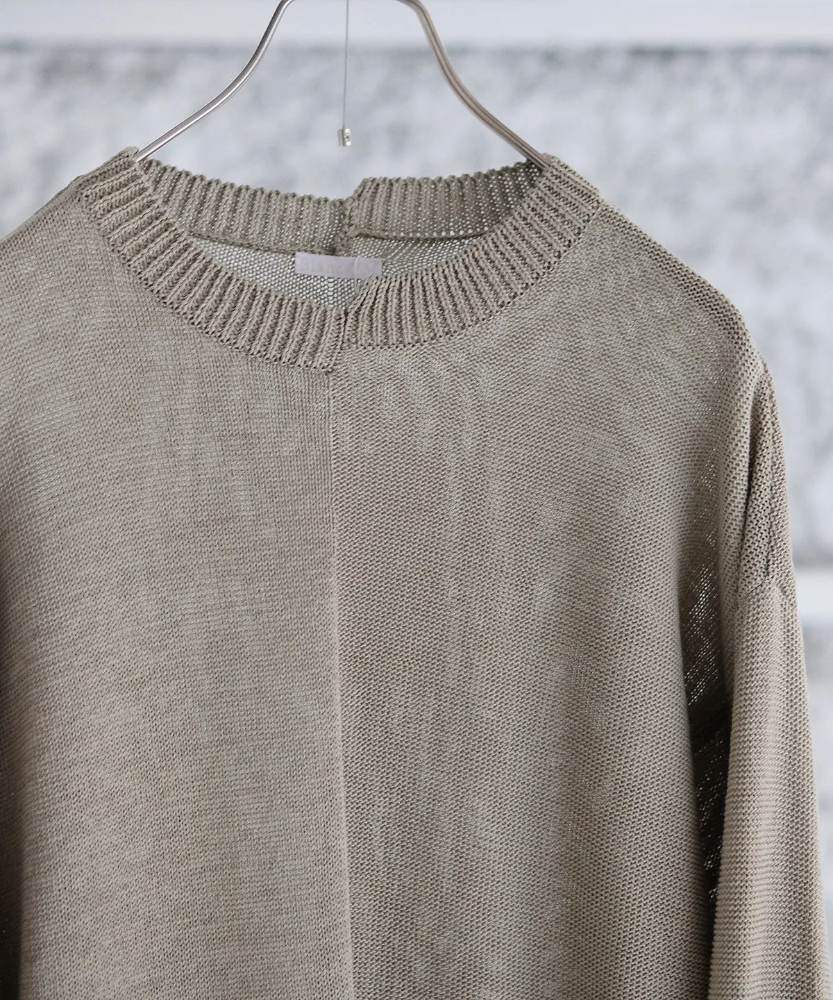 Rebuild Cotton Knit Pullover - Blanc YM