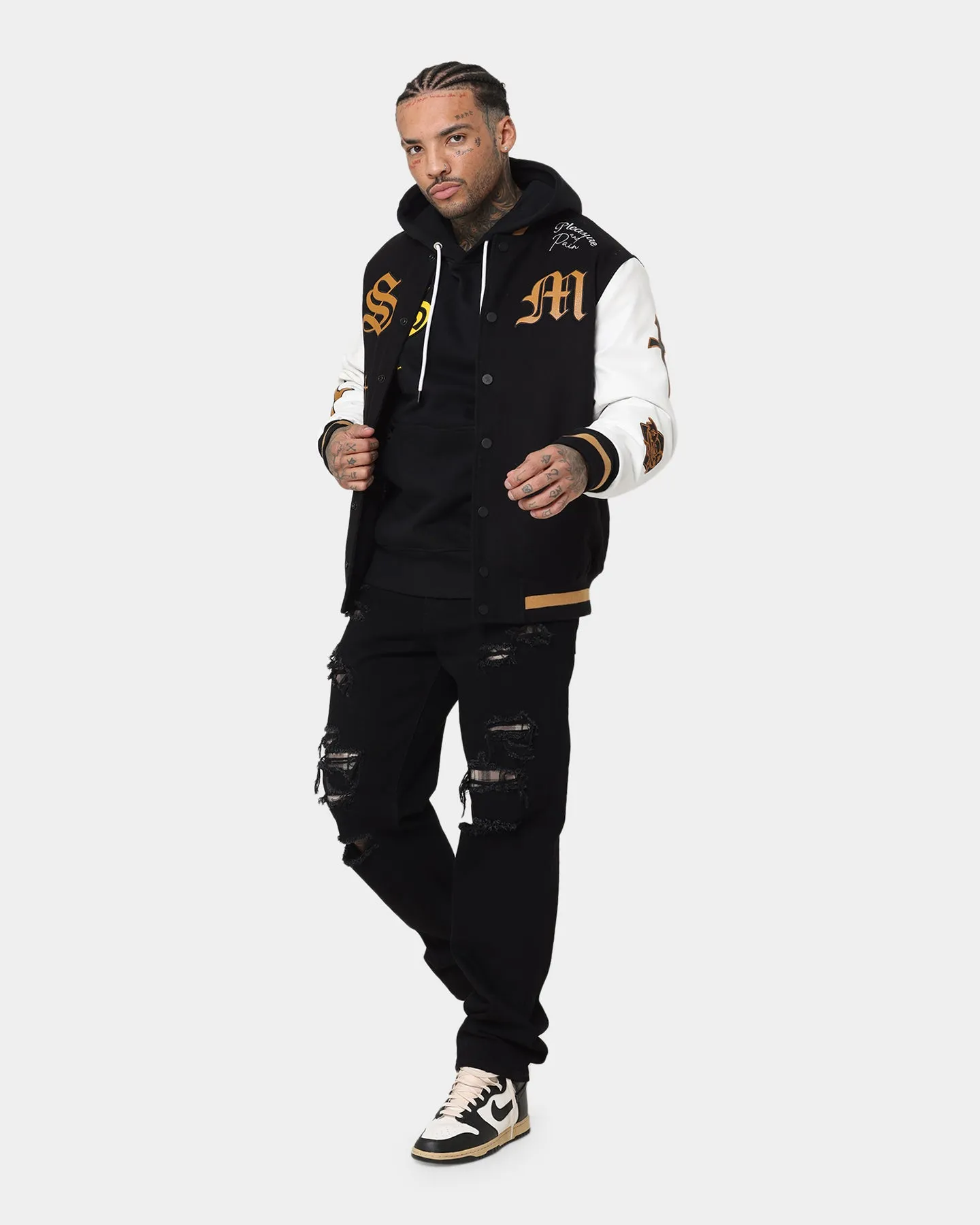 Saint Morta Graveyard Hoodie Black/Gold