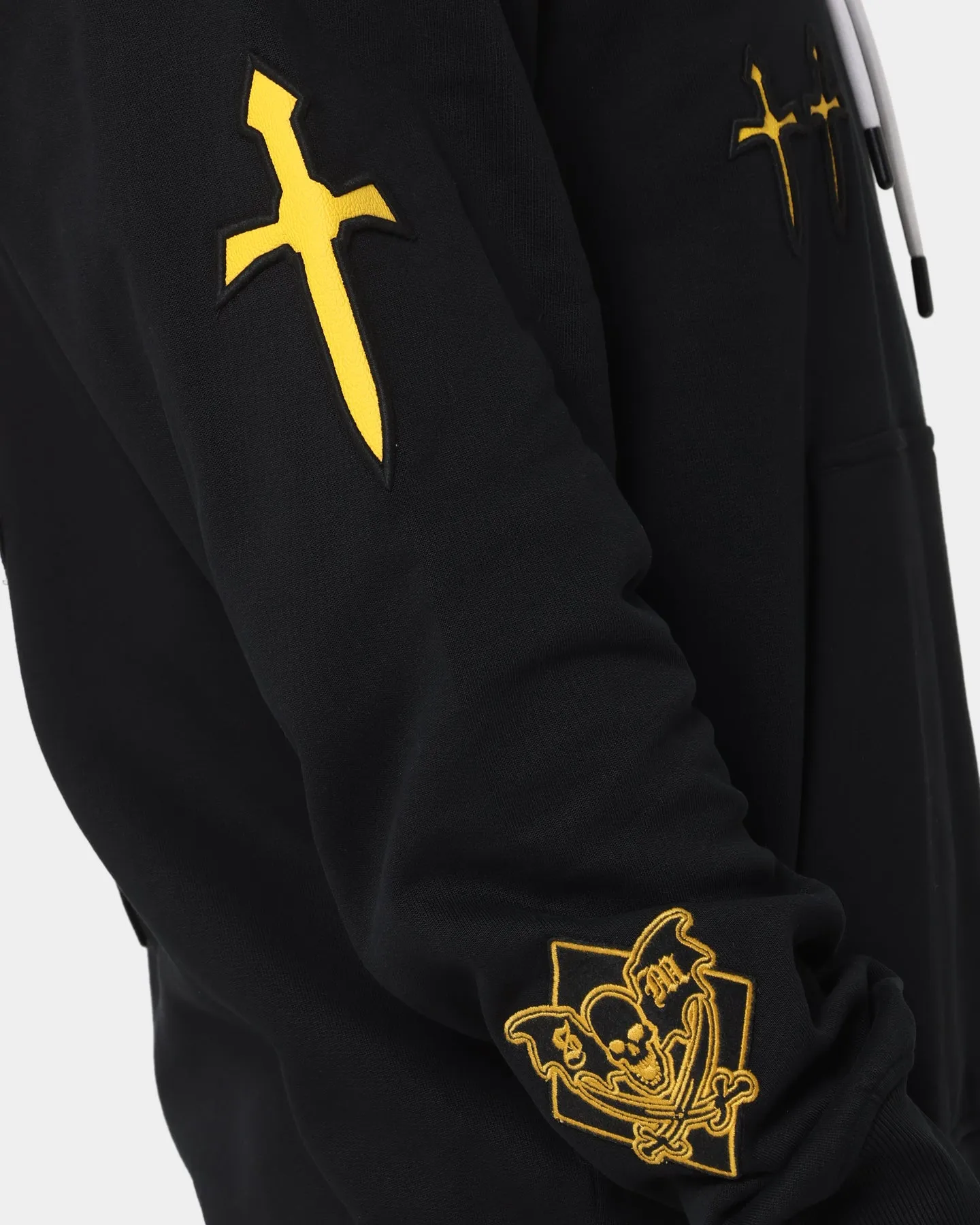 Saint Morta Graveyard Hoodie Black/Gold